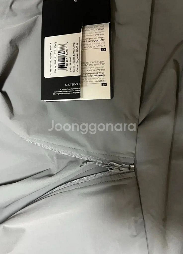 아크테릭스 감마 SL 후디 페가수스 2XL--5