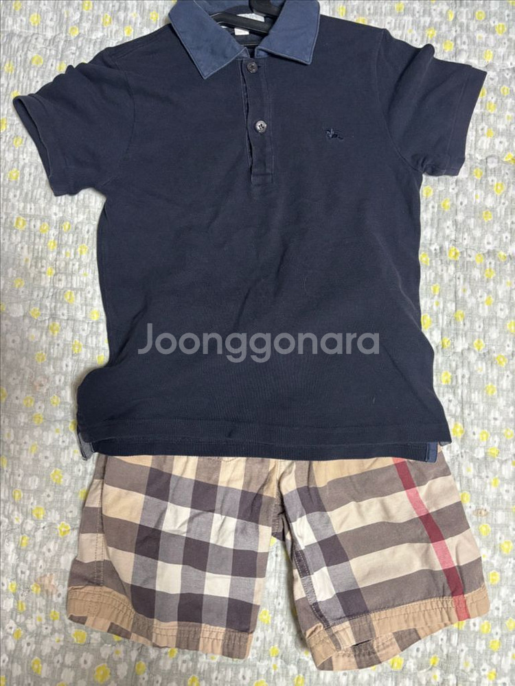 버버리 키즈 반바지 116cm 6y--6