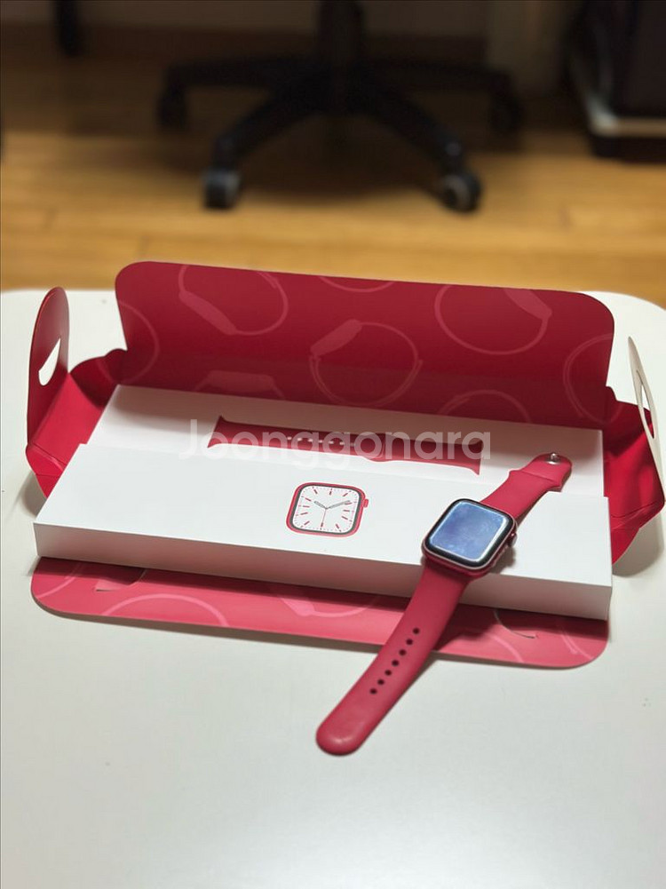 애플워치7 (PRODUCT)RED GPS 45mm--0