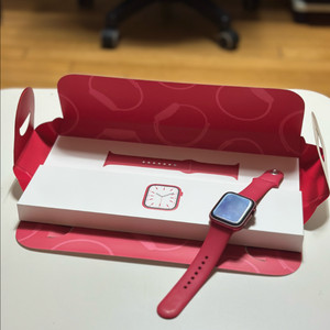 애플워치7 (PRODUCT)RED GPS 45mm