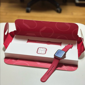애플워치7 (PRODUCT)RED GPS 45mm