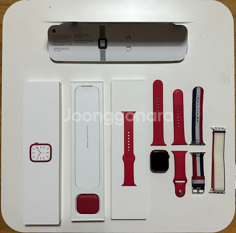 애플워치7 (PRODUCT)RED GPS 45mm--1