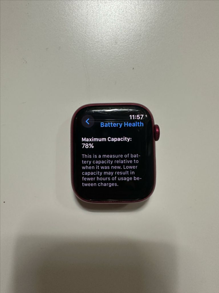 애플워치7 (PRODUCT)RED GPS 45mm--4