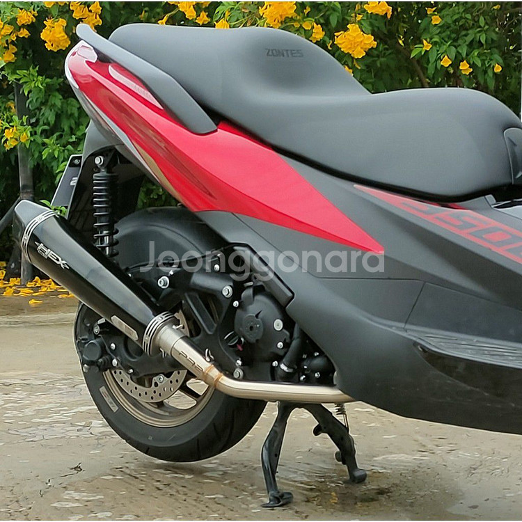 존테스350 PR2 풀시스템 머플러--8