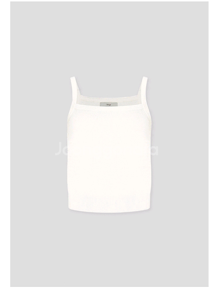 엘로주 Essential Sleeveless knit--0