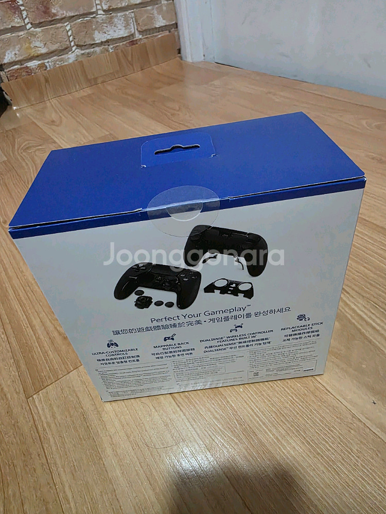 듀얼센스 엣지 미드나이트블랙(새상품)--1