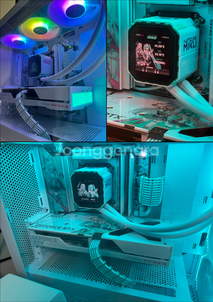 ASUS 콜라보 하츠네 미쿠 에디션 완본체 5060ti--7