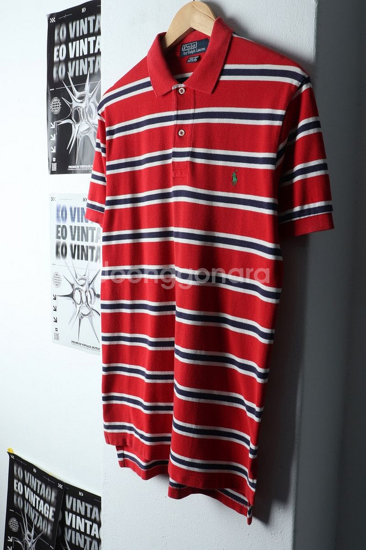 (S-XL) 폴로 랄프로렌 반팔 카라 티셔츠 포니--0