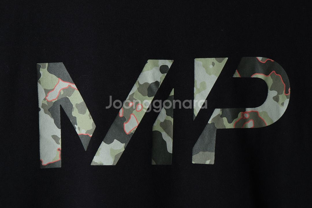 (L-XL) 브랜드빈티지 반팔 티셔츠 블랙 카모--4