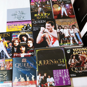 록그룹 퀸 QUEEN 화보 및 사진집 11권 판매