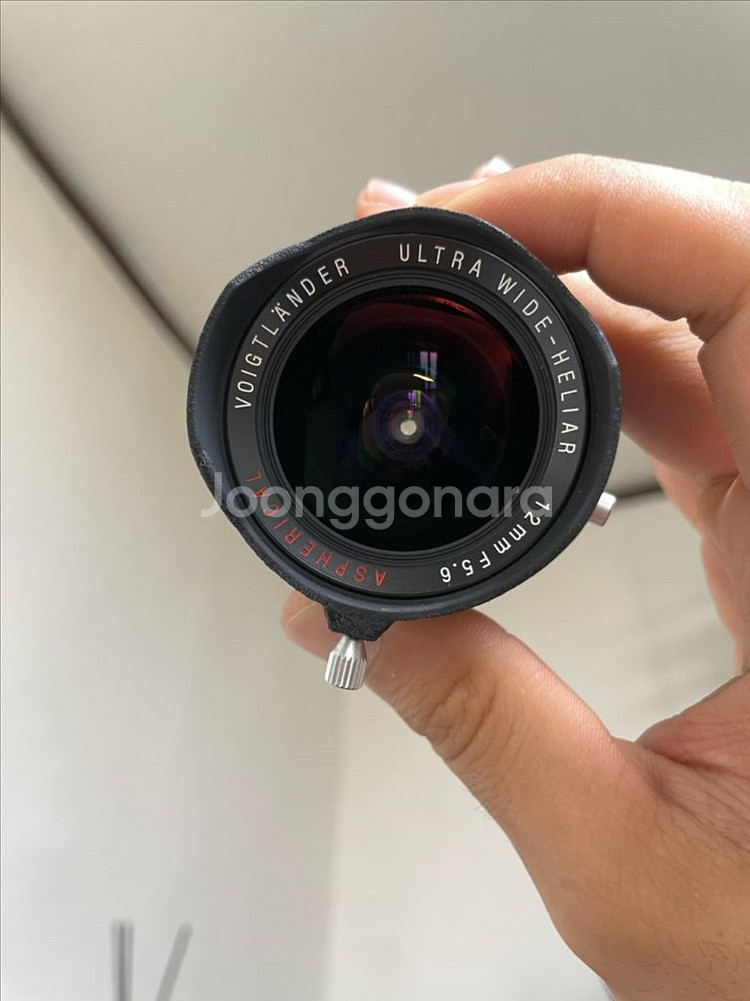 보이그랜더 헬리어 12mm f5.6 ltm(교환가능)--2