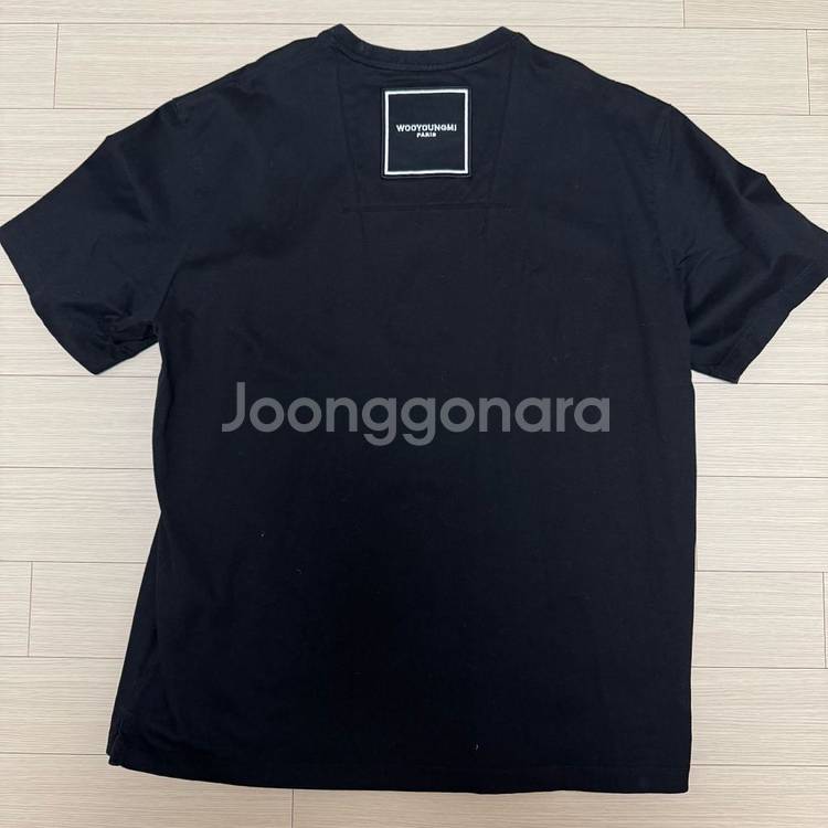 우영미 백로고 반팔 사이즈 50--3