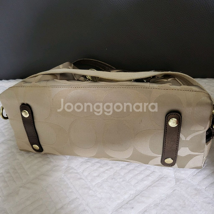 코치 숄더겸 토드백--2