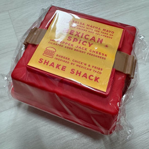 쉐이크쉑 버거 박스 새상품