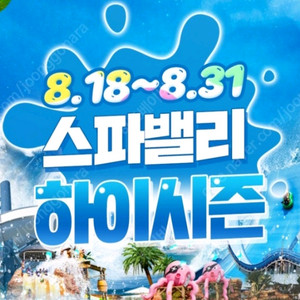 스파밸리 입장권팔아요