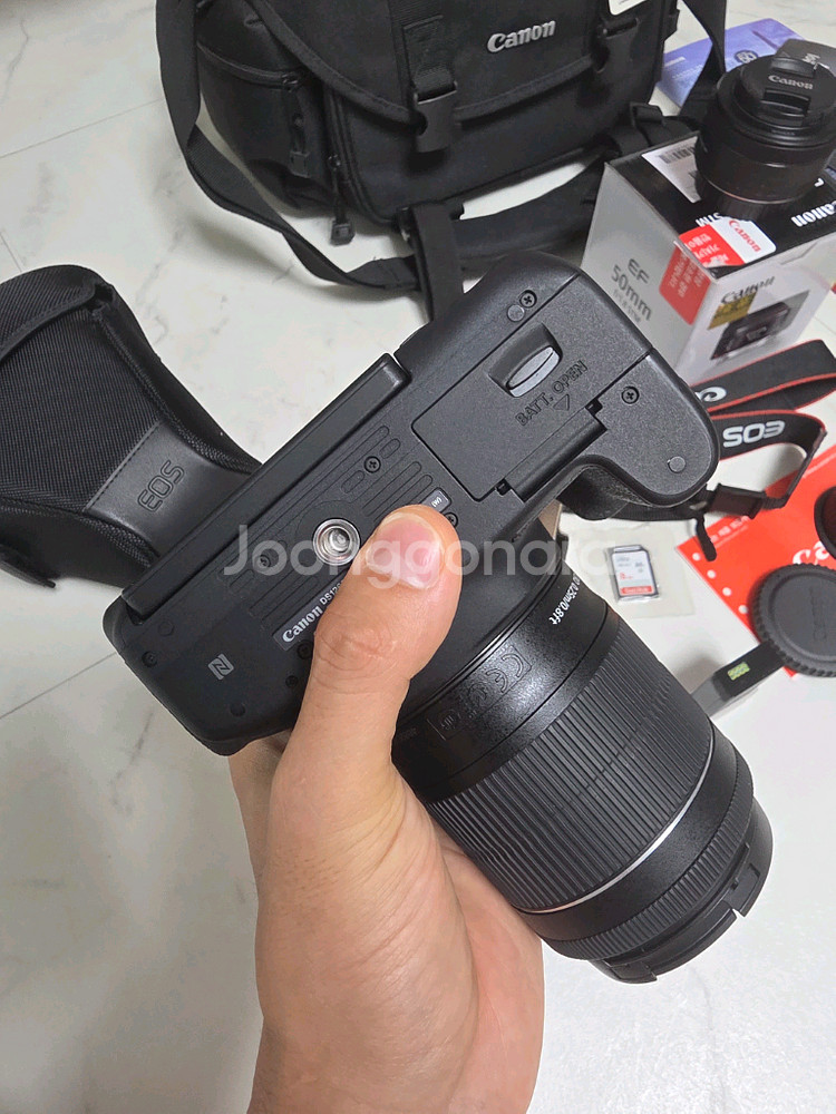 캐논 EOS750D 기본렌즈--3
