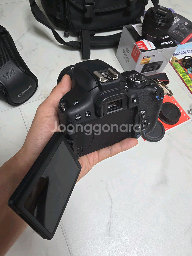 캐논 EOS750D 기본렌즈--2