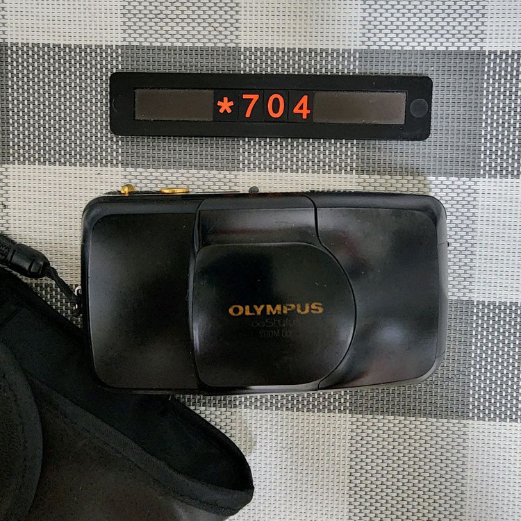 올림푸스 스타일러스 줌 DLS 필름카메라 파우치포함--0