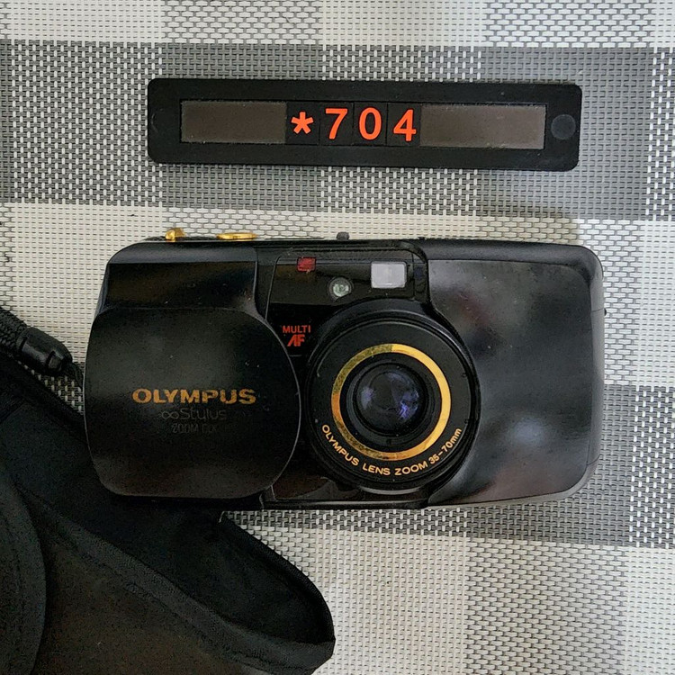 올림푸스 스타일러스 줌 DLS 필름카메라 파우치포함--1