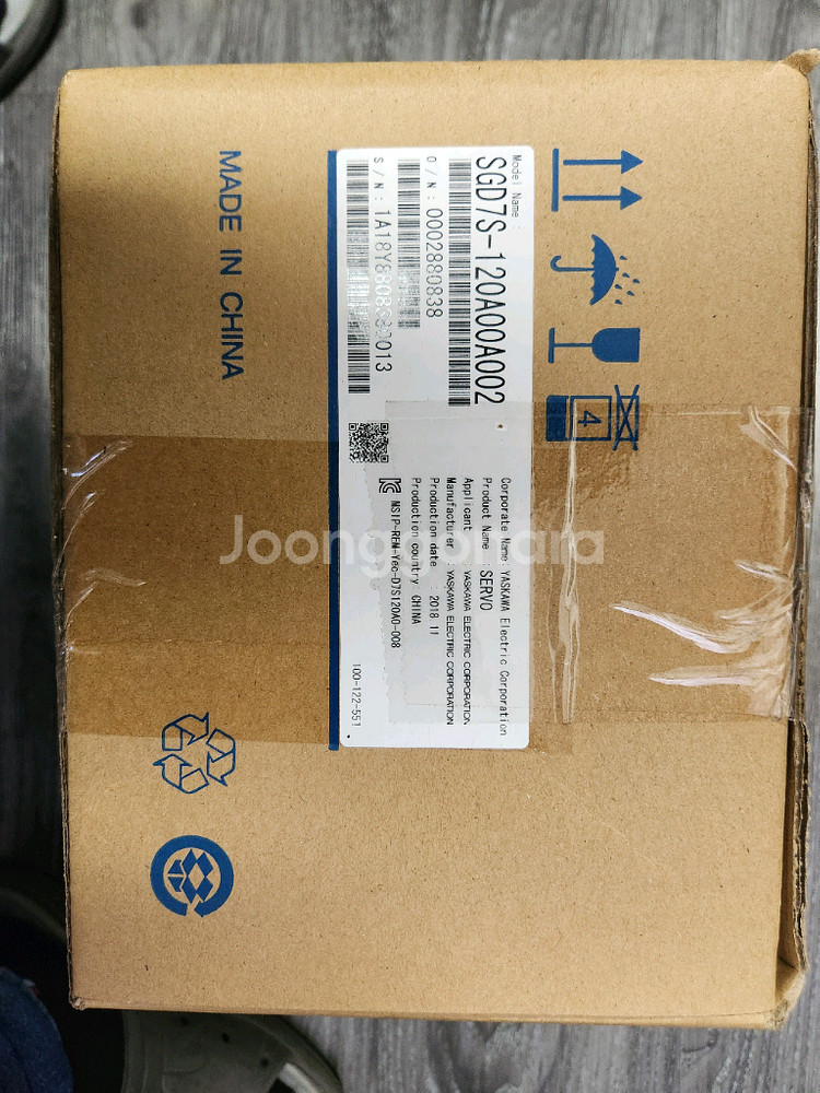 SGD7S-120A00A002 (야스카와 서보 드라이버--1
