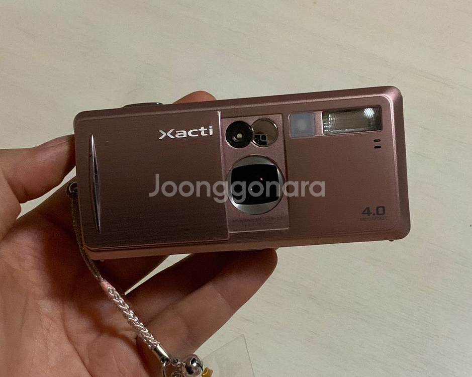 산요 작티 sanyo xacti J4 핑크 빈티지 디카--2