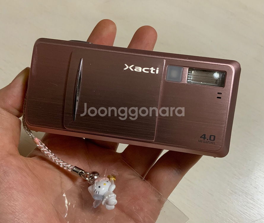 산요 작티 sanyo xacti J4 핑크 빈티지 디카--1