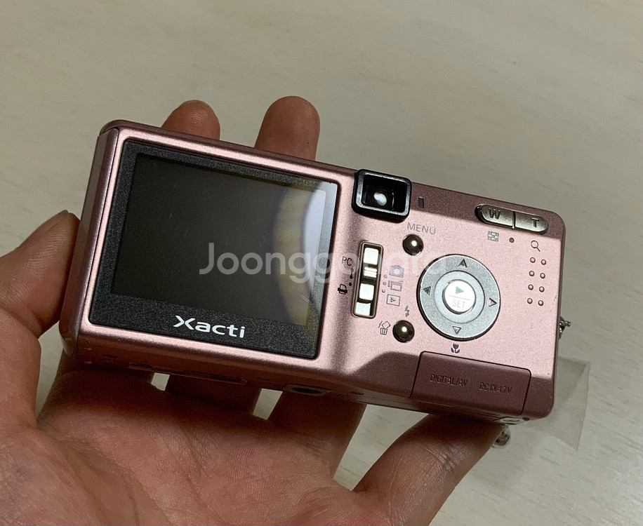 산요 작티 sanyo xacti J4 핑크 빈티지 디카--3