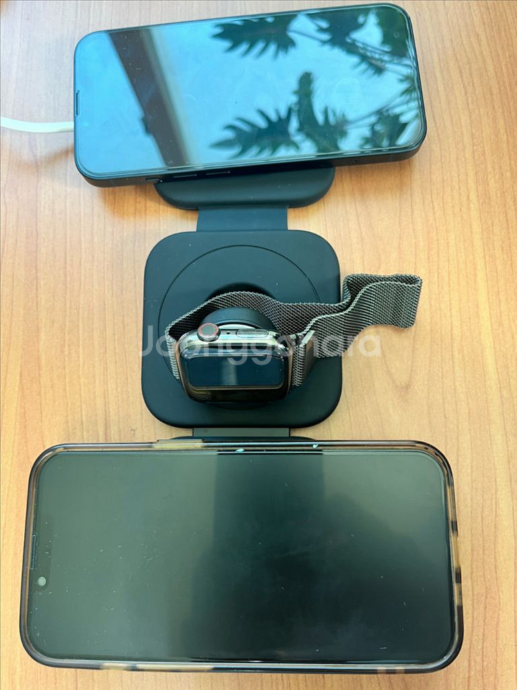 벨킨 3in1 MagSafe 마그네틱 충전패드--3