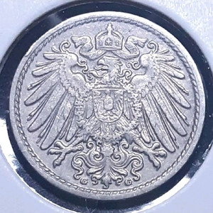 독일 1912년 5페닝.외국주화 주화 화폐 동전