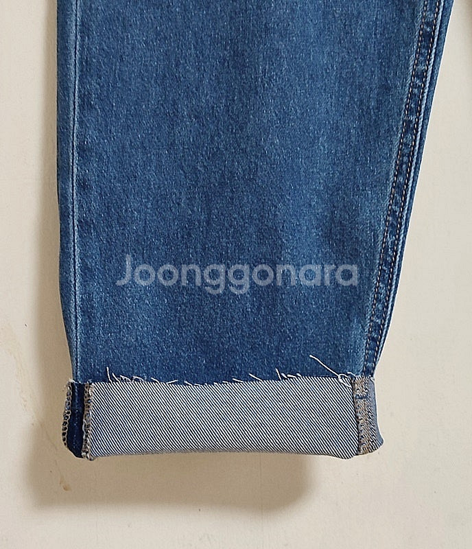 새옷 여름청바지34 테이퍼드 남성데님 와이드청바지--5