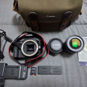 캐논 EOS 100D 번들렌즈+단렌즈