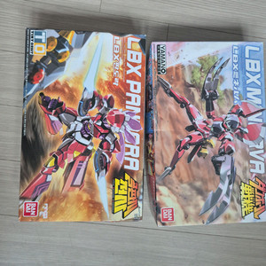 골판지전사 LBX 판도라, 미네르바 미개봉 일괄