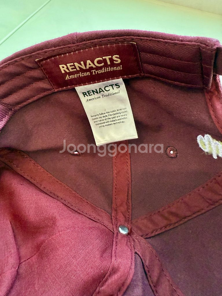 리넥츠 25ss 볼캡 버건디--5