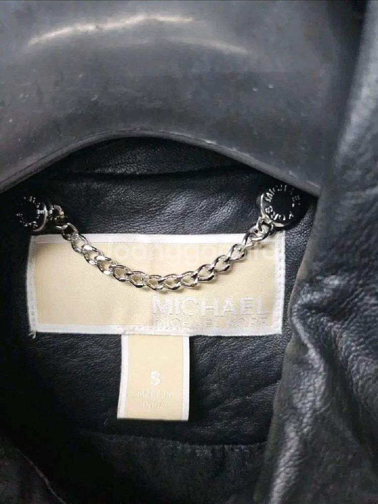 마이클코어스 라이더 양가죽 자켓 S--1