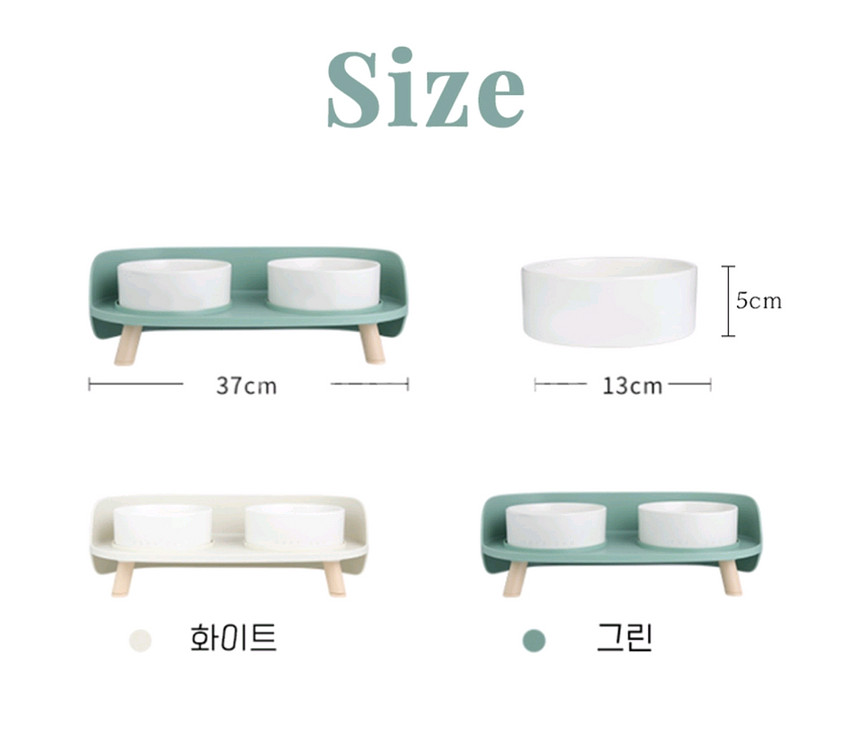 강아지, 고양이 반려동물 식기(밥그릇/물그릇)--3