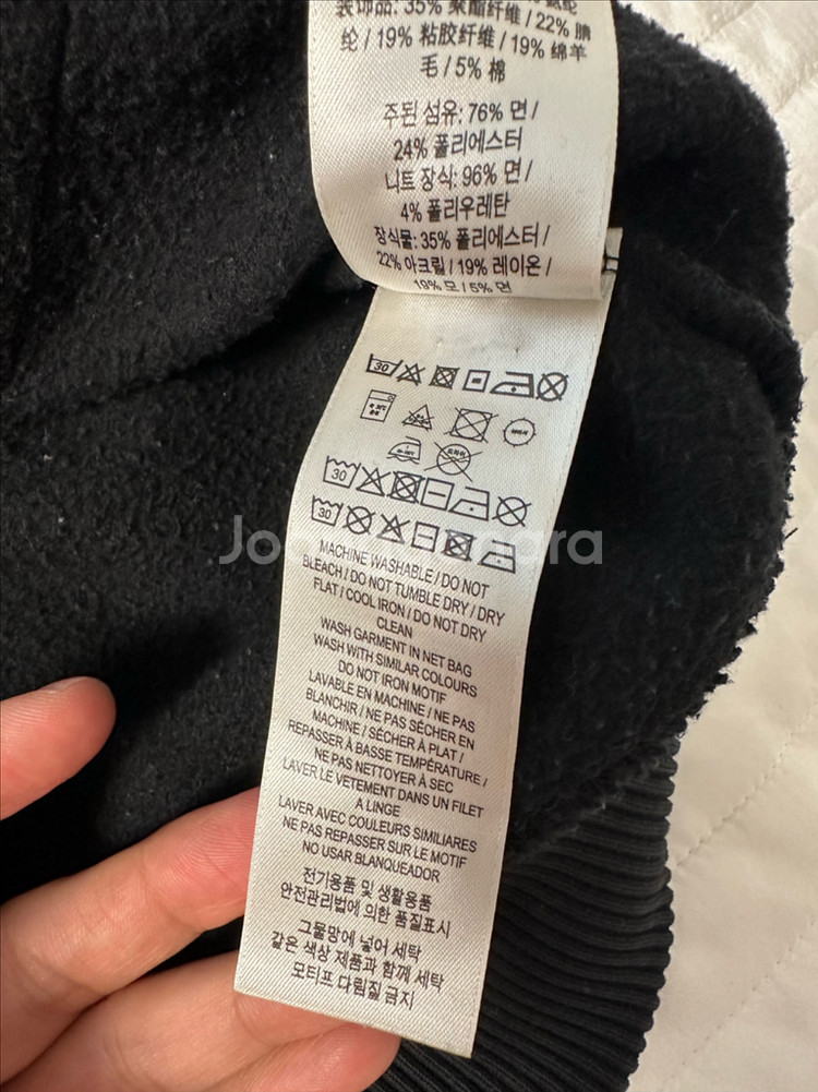 XL) 버버리 후드 레터링 로고--7