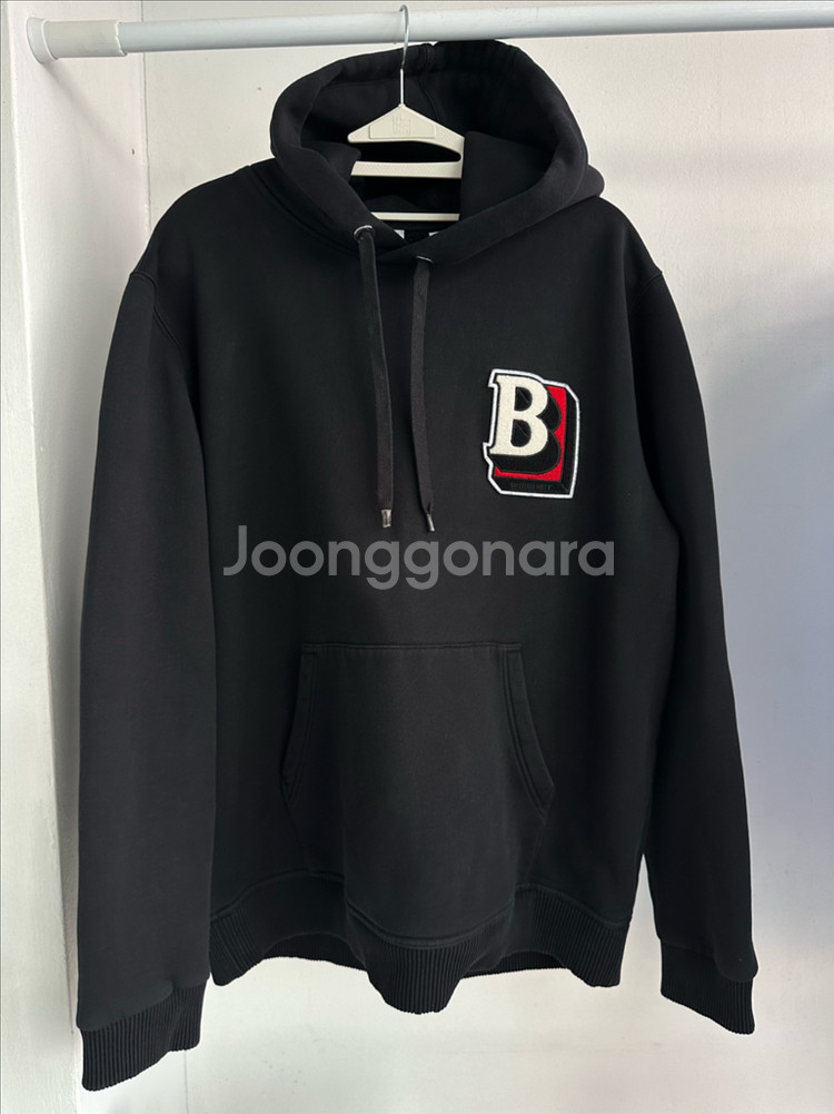 XL) 버버리 후드 레터링 로고--9