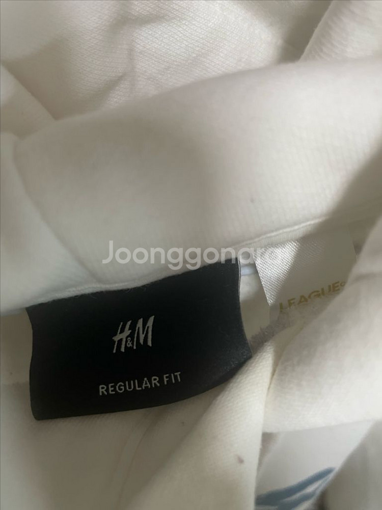 H&M x 리그오브레전드 야스오 레귤러핏 후드티 xl--2