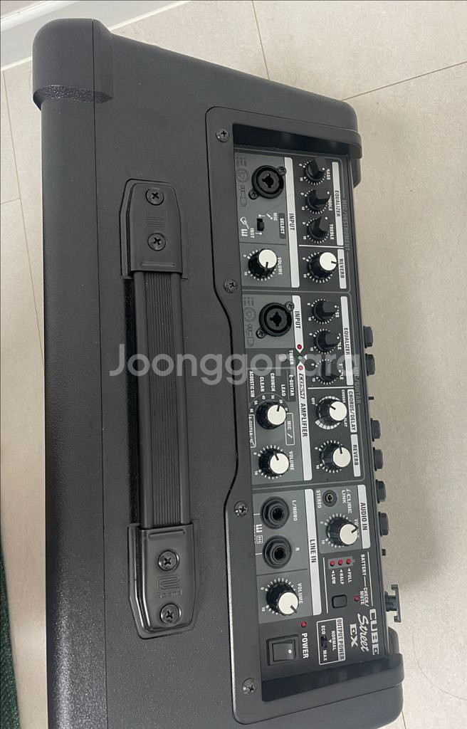 (케이스포함)롤랜드 큐브 스트리트 EX 앰프--5