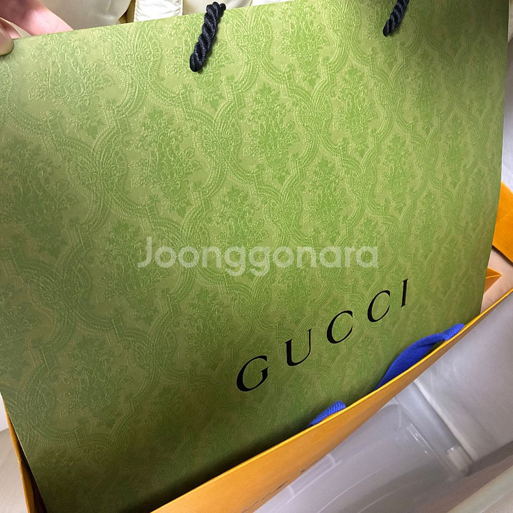 구찌쇼핑백 + 구찌박스--1