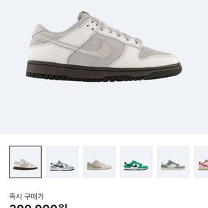 나이키 덩크로우 아이언스톰 팬텀265mm