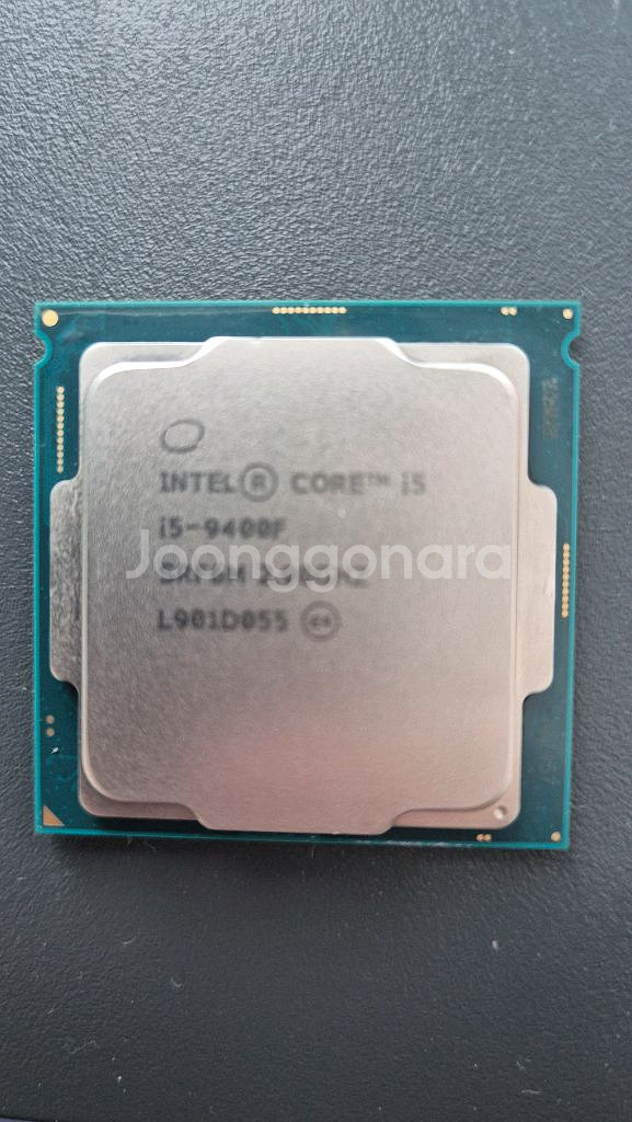 인텔 cpu i5 9400f 서멀포함--0