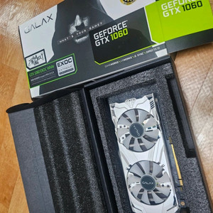 갤럭시 GTX 1060 EXOC White 3gb