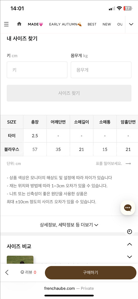 프렌치오브 여름 셔링 반팔 블라우스--2