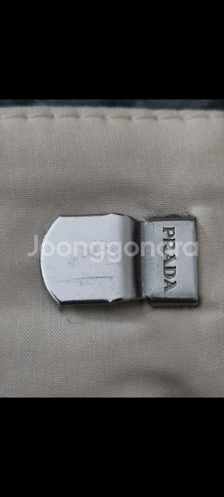 정품 프라다 베이지색 여름 반바지 38사이즈 prada--6