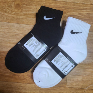 나이키 스우시 단목 발목 양말