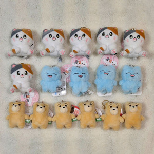 코네코짱 용감한소녀 용만이 테드 곰 인형 가방고리 키링