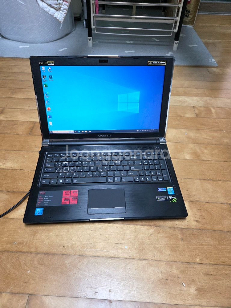 기가바이트 P25 노트북 i7-4700MQ 램8 SSD--0
