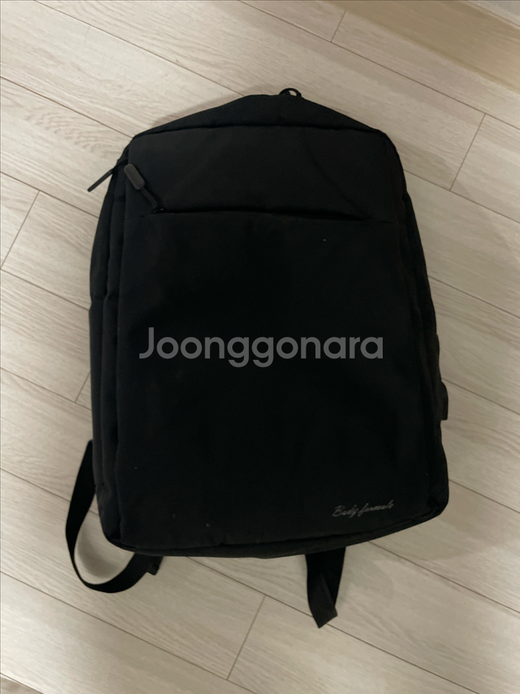블랙 백팩가방--0