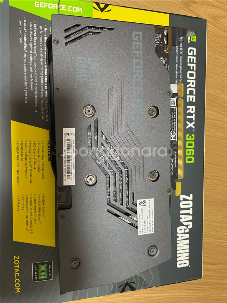 RTX 3060 12g 조텍 그래픽카드 판매합니다--1